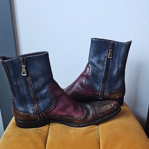 ●●VINTAGE DOLCE & GABBANA POINTY BOOTS SIZE EU 39 US 9-9.5●● - Picture 4 of 7